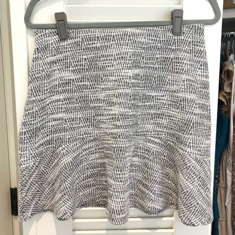 Black and White Loft Skirt